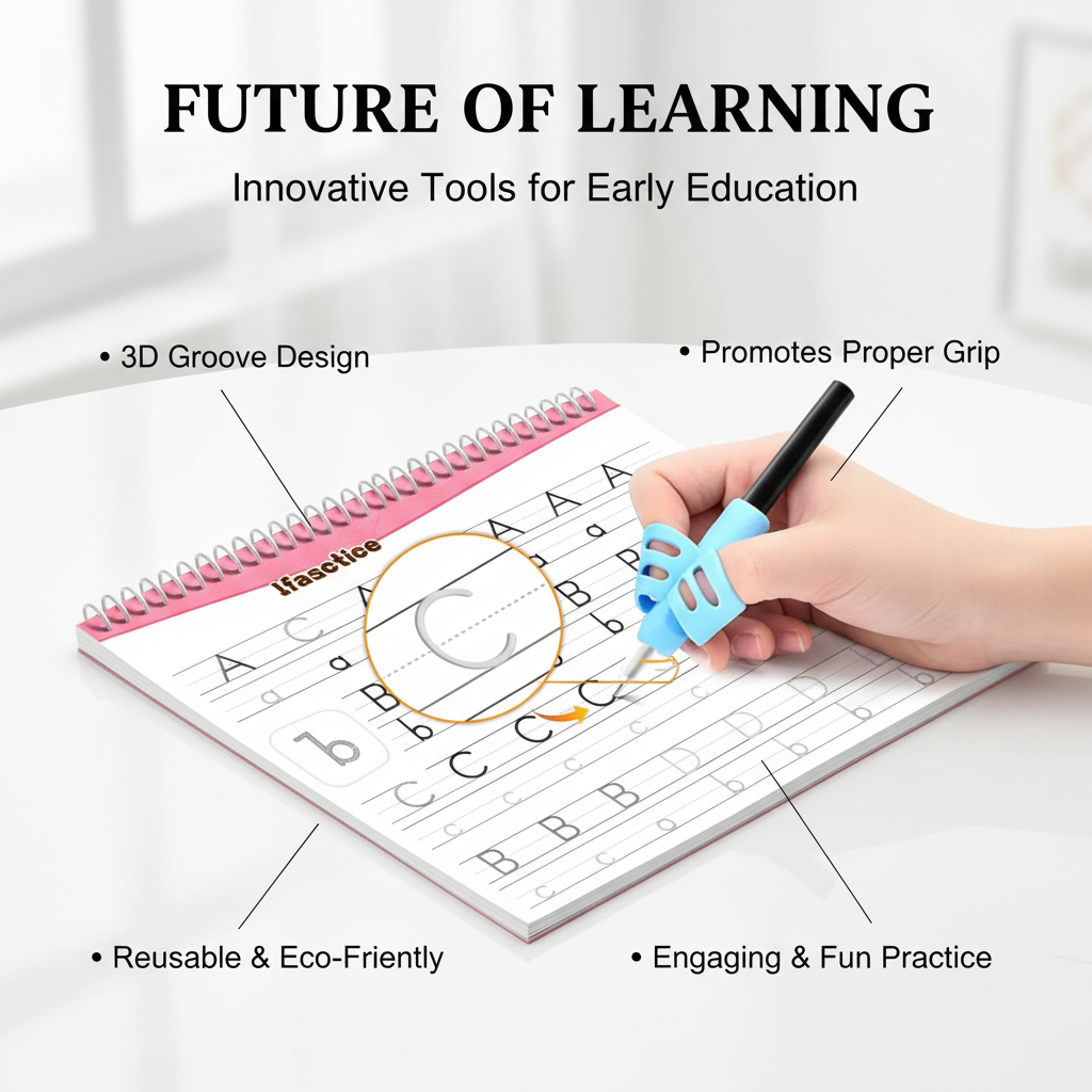 Children's Handwriting And Drawing Workbook For Kids Learning French Reusable Notebook Writing Arabic Book Desktop Decor Gifts